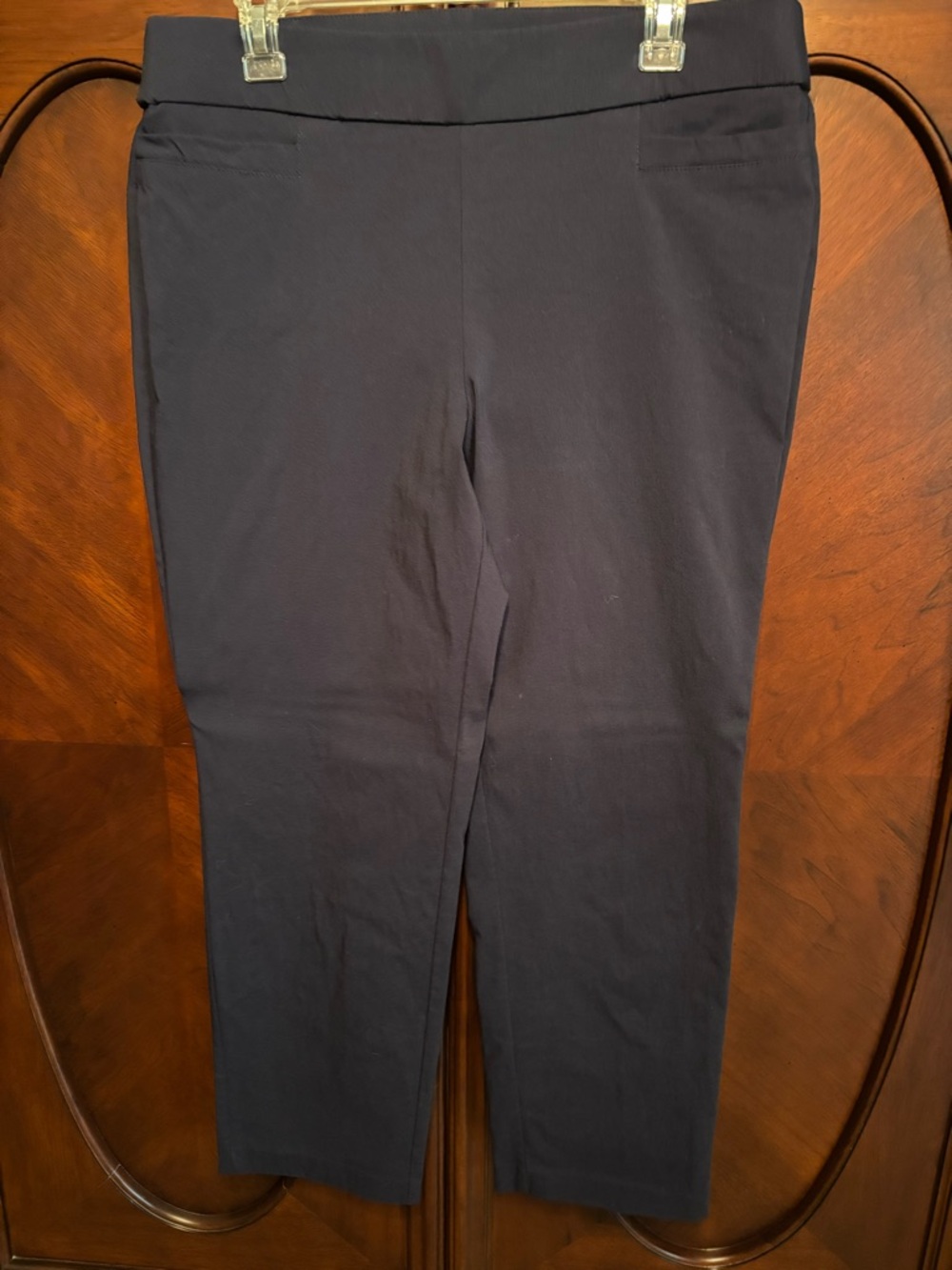Classic Navy Stretch Pants